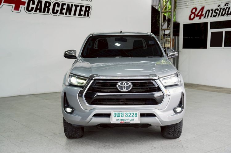 Toyota Hilux Revo 2022 2.4 Prerunner Mid Pickup ดีเซล ไม่ติดแก๊ส เกียร์อัตโนมัติ เทา รูปที่ 2