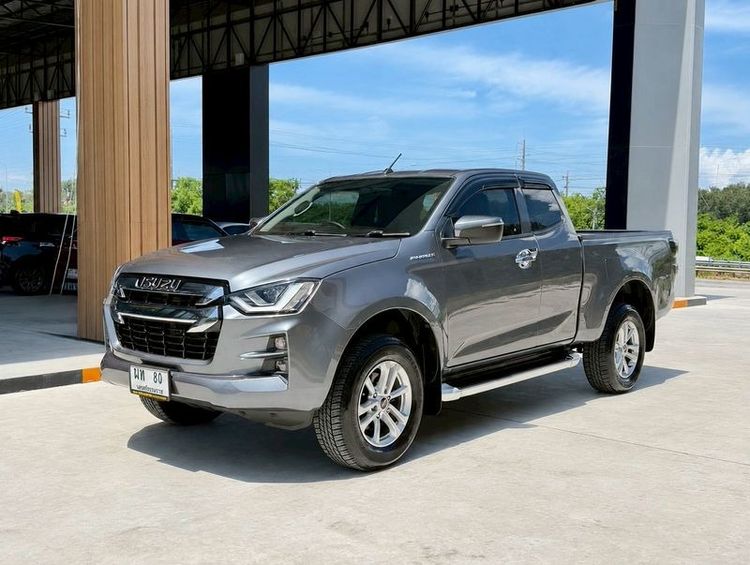 Isuzu D-MAX 2021 1.9 Hi-Lander Z Pickup ดีเซล ไม่ติดแก๊ส เกียร์ธรรมดา เทา