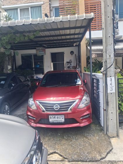 Nissan Almera 2019 1.2 E Sportech Sedan เบนซิน ไม่ติดแก๊ส เกียร์อัตโนมัติ แดง