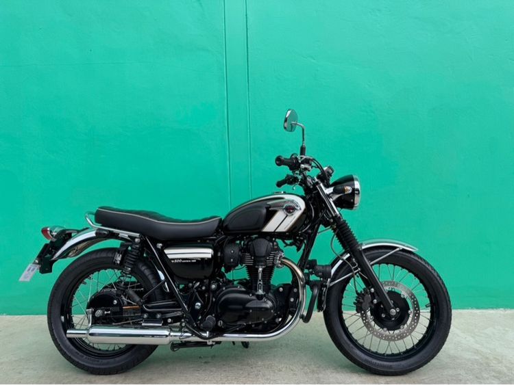 2018 Kawasaki W800 SE สีดำ ปี17จด18 วิ่ง8,000โล 