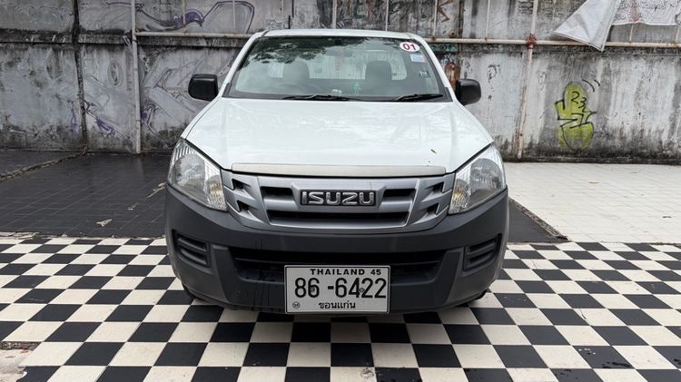 Isuzu D-MAX 2012 2.5 Spark VGS S Pickup ดีเซล ไม่ติดแก๊ส เกียร์ธรรมดา ขาว