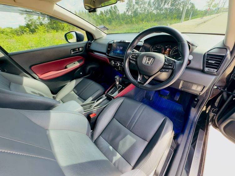 Honda City 2023 1.0 SV Sedan เบนซิน ไม่ติดแก๊ส เกียร์อัตโนมัติ ดำ รูปที่ 4