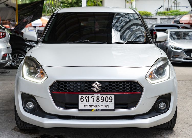 Suzuki Swift 2019 1.2 GLX Sedan เบนซิน ไม่ติดแก๊ส เกียร์อัตโนมัติ ขาว