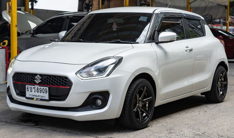 Suzuki Swift 2019 1.2 GLX Sedan เบนซิน ไม่ติดแก๊ส เกียร์อัตโนมัติ ขาว รูปที่ 2