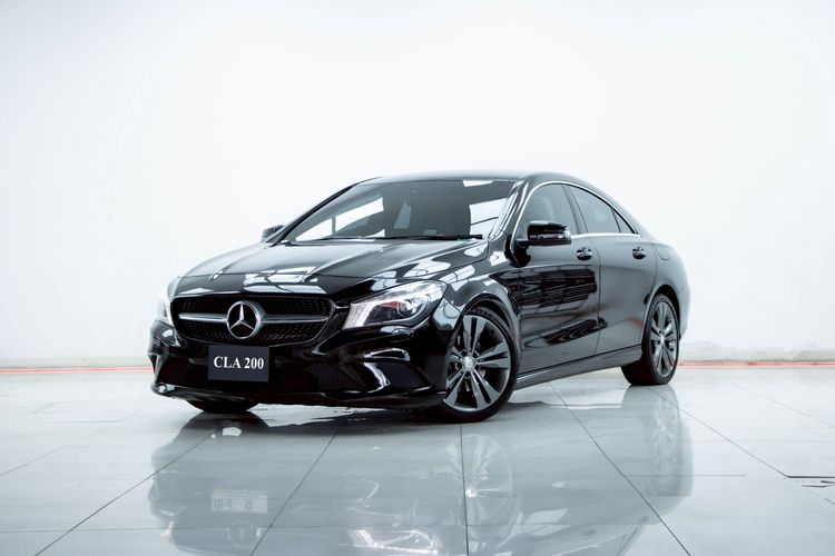 รถ Mercedes-Benz CLA-Class CLA200 สี ดำ