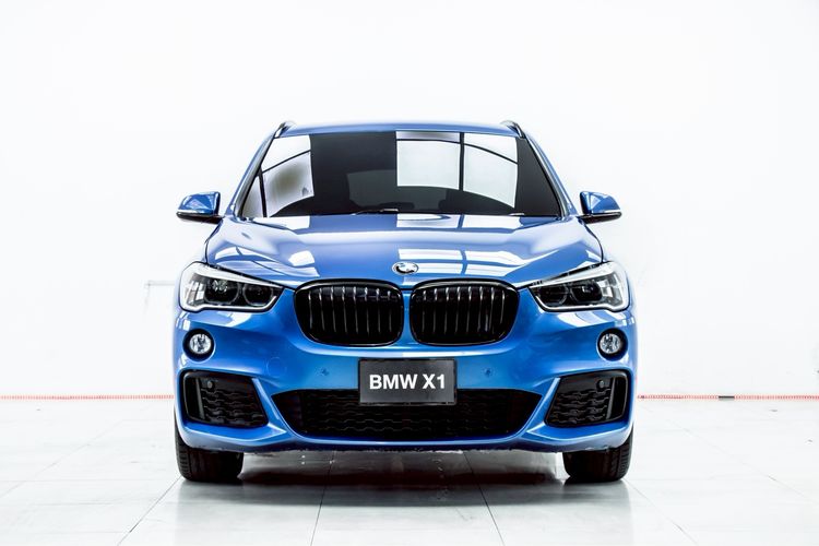 BMW X1 2018 2.0 sDrive20d M Sport Utility-car ดีเซล ไม่ติดแก๊ส เกียร์อัตโนมัติ น้ำเงิน รูปที่ 4