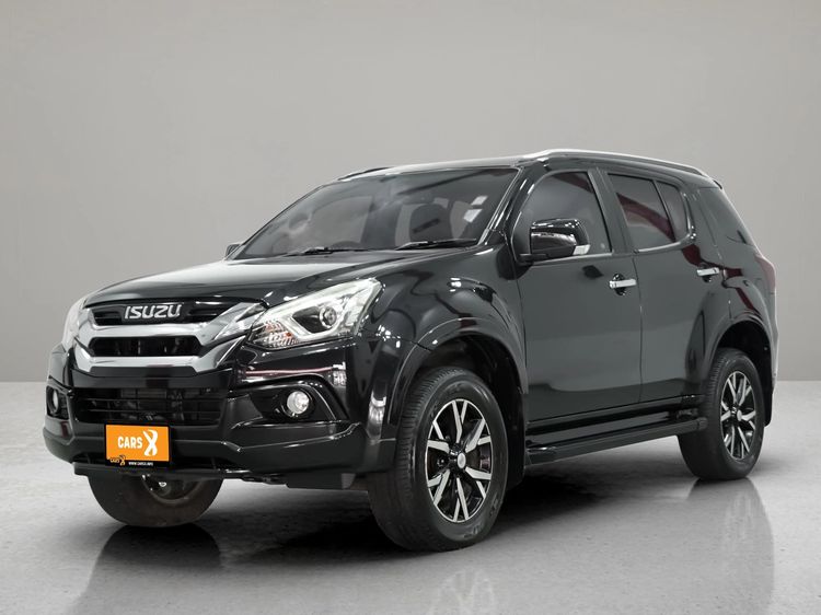 Isuzu MU-X 2019 1.9 The Onyx Utility-car ดีเซล ไม่ติดแก๊ส เกียร์อัตโนมัติ ดำ