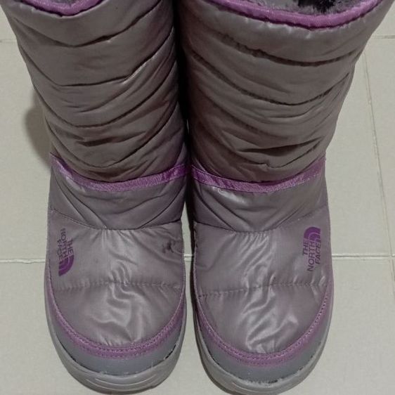 รองเท้าบูทลุยหิมะสีชมพู THE NORTH FACE ของแท้ เบอร์ 36 EU ยาว 22.8cm บูทสูง 22 cm