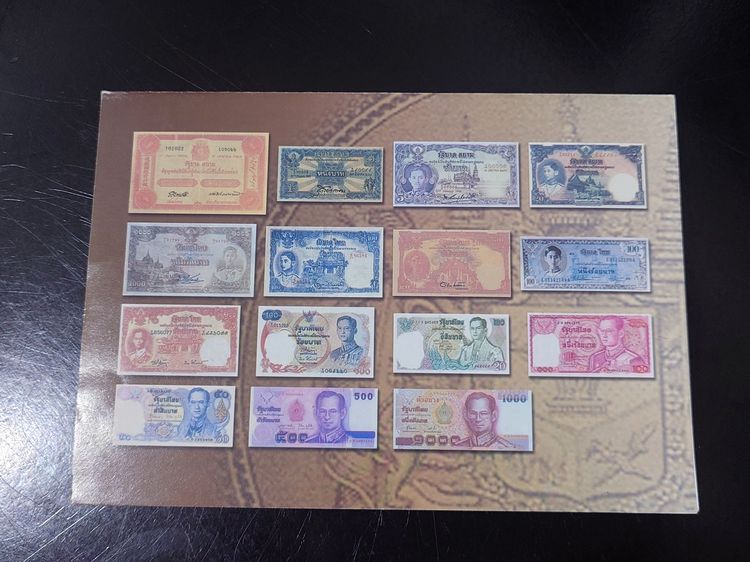 ธนบัตรตัวอย่าง ธนบัตรที่ระลึก 100 บาท ครบรอบ 100 ปี ธนบัตรไทย ไม่ผ่านใช้ พร้อมปก รูปที่ 6