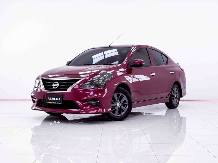 รถ Nissan Almera 1.2 E Sportech สี แดง