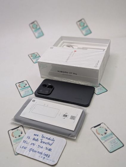 อื่นๆ 512 GB Xiaomi 17T Pro Ram 12 Rom 512 ศูนย์ไทย อายุ 2 วัน สภาพใหม่เอี่ยม รอบชาร์จ 2 รอบ อุปกรณ์ครบยกกล่อง ถูกๆ เพียง 18,990 บาท เท่านั้น ครับ
