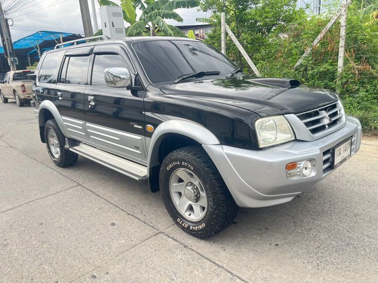 Mitsubishi G-WAGON 2003 รุ่นย่อยอื่นๆ Pickup ดีเซล ไม่ติดแก๊ส เกียร์อัตโนมัติ ดำ รูปที่ 3