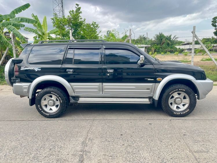 Mitsubishi G-WAGON 2003 รุ่นย่อยอื่นๆ Pickup ดีเซล ไม่ติดแก๊ส เกียร์อัตโนมัติ ดำ รูปที่ 4