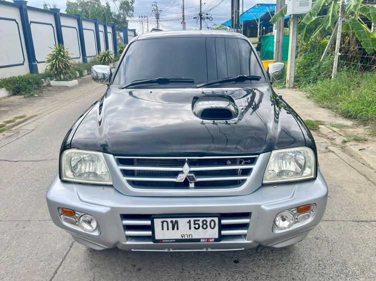 Mitsubishi G-WAGON 2003 รุ่นย่อยอื่นๆ Pickup ดีเซล ไม่ติดแก๊ส เกียร์อัตโนมัติ ดำ รูปที่ 2