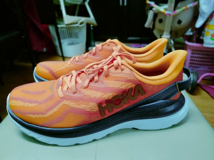 รองเท้าวิ่ง อื่นๆ ผู้ชาย ส้ม HOKA Mach Supersonic สี Radiant Yellow