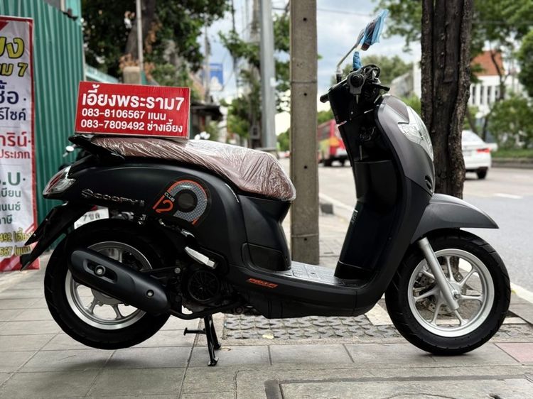 Scoopy i สีดำปี61รถบ้านมือเดียว รูปที่ 3