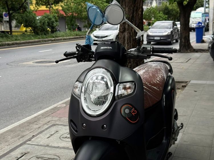 Scoopy i สีดำปี61รถบ้านมือเดียว รูปที่ 2