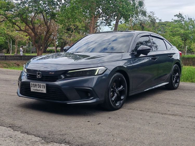Honda Civic 2022 1.5 Turbo RS Sedan เบนซิน ไม่ติดแก๊ส เกียร์อัตโนมัติ เทา รูปที่ 3