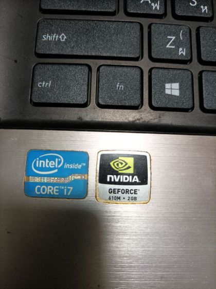 Asus Intel Core i7 Ram 8 Hd 500 การ์ดจอ 2 G. แบ็ตเก็บไฟครับ รูปที่ 3