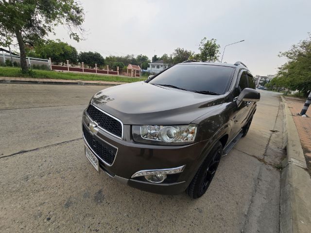 Chevrolet Captiva 2013 2.0 LTZ 2WD Van ดีเซล ไม่ติดแก๊ส เกียร์อัตโนมัติ น้ำตาล รูปที่ 2