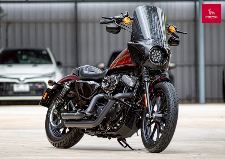 Harley Davidson Iron1200 Clubstyle ปี2019 สีแดงหายาก วิ่ง8,000Mi.