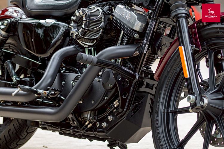 Harley Davidson Iron1200 Clubstyle ปี2019 สีแดงหายาก วิ่ง8,000Mi. รูปที่ 7