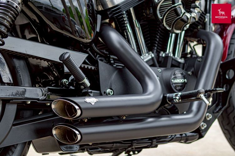 Harley Davidson Iron1200 Clubstyle ปี2019 สีแดงหายาก วิ่ง8,000Mi. รูปที่ 6