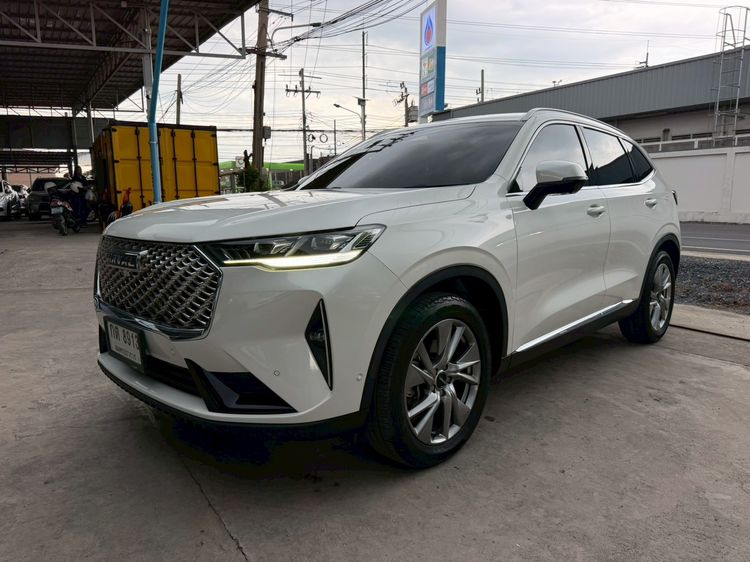 GWM Haval H6 2021 1.5 Hybrid Ultra Sedan ไฮบริด ไม่ติดแก๊ส เกียร์อัตโนมัติ ขาว รูปที่ 2