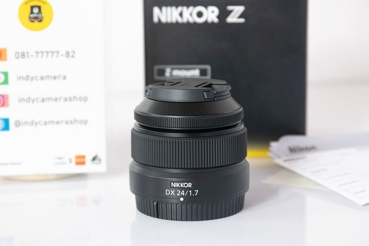 Nikon Z DX 24mm f1.7 เครื่องศูนย์ สภาพสวย ใช้งานน้อย