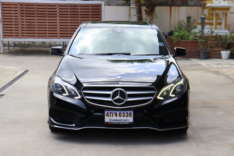 Mercedes-Benz E-Class 2015 E300 2.2 BlueTEC Hybrid AMG Dynamic Sedan Hybrid (Diesel) เกียร์อัตโนมัติ ดำ รูปที่ 2