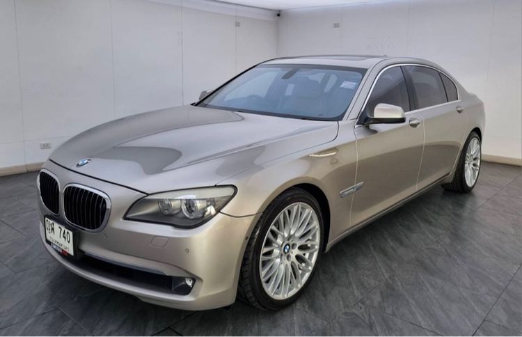 BMW Series 7 2011 740Li Sedan เบนซิน เกียร์อัตโนมัติ น้ำตาล รูปที่ 3