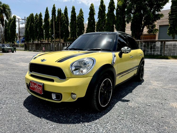 Mini COUNTRYMAN 2013 2.0 SD ALL4 4WD Sedan ดีเซล ไม่ติดแก๊ส เกียร์อัตโนมัติ เหลือง