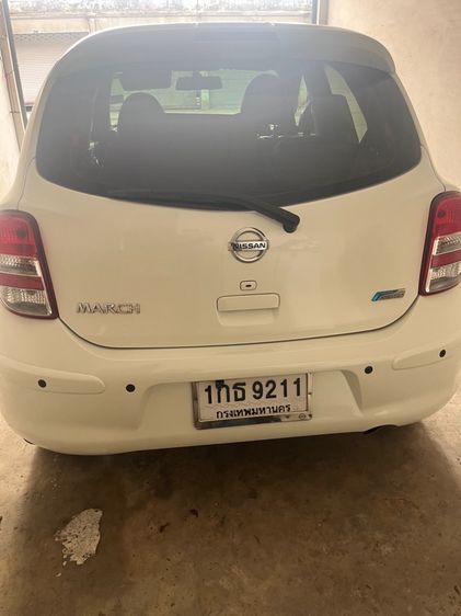 รถ Nissan March 1.2 VL สี ขาว