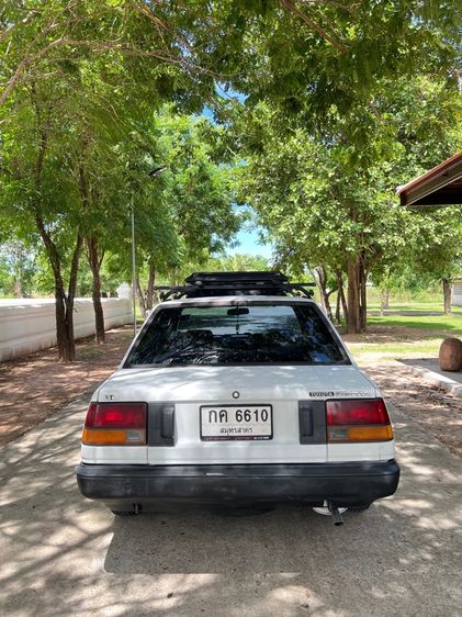 Toyota Corolla 1987 1.3 DXi Sedan เบนซิน ไม่ติดแก๊ส เกียร์ธรรมดา ขาว รูปที่ 4
