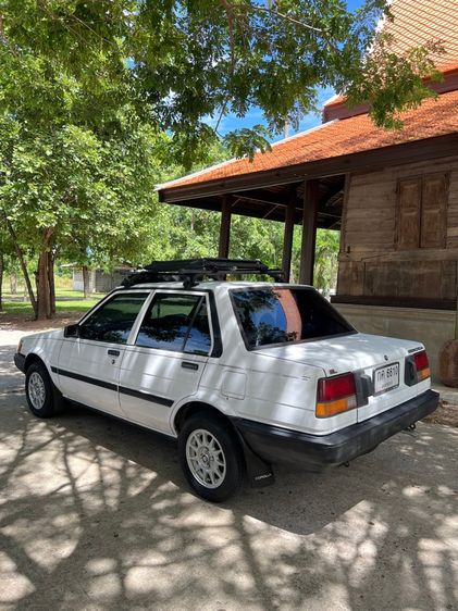 Toyota Corolla 1987 1.3 DXi Sedan เบนซิน ไม่ติดแก๊ส เกียร์ธรรมดา ขาว รูปที่ 3