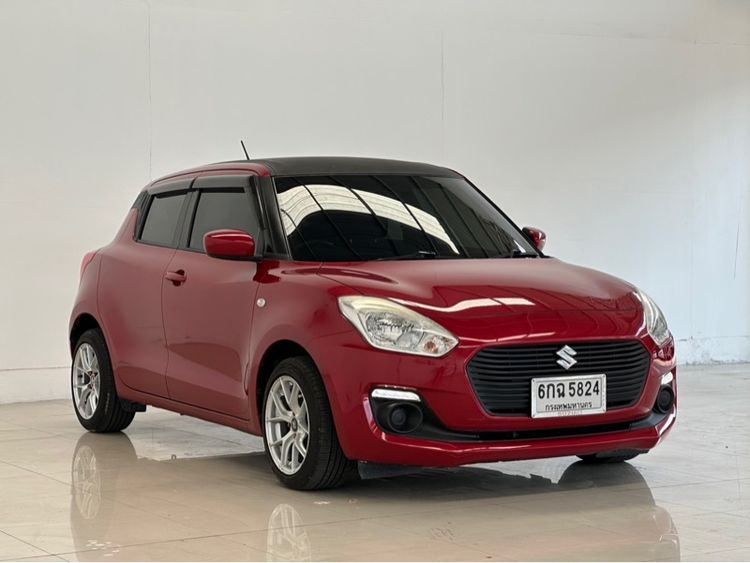 Suzuki Swift 2018 1.2 GL Sedan เบนซิน เกียร์อัตโนมัติ แดง รูปที่ 3