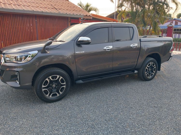 Toyota Hilux Revo 2018 2.4 Prerunner E Plus Pickup ดีเซล ไม่ติดแก๊ส เกียร์อัตโนมัติ เทา รูปที่ 3