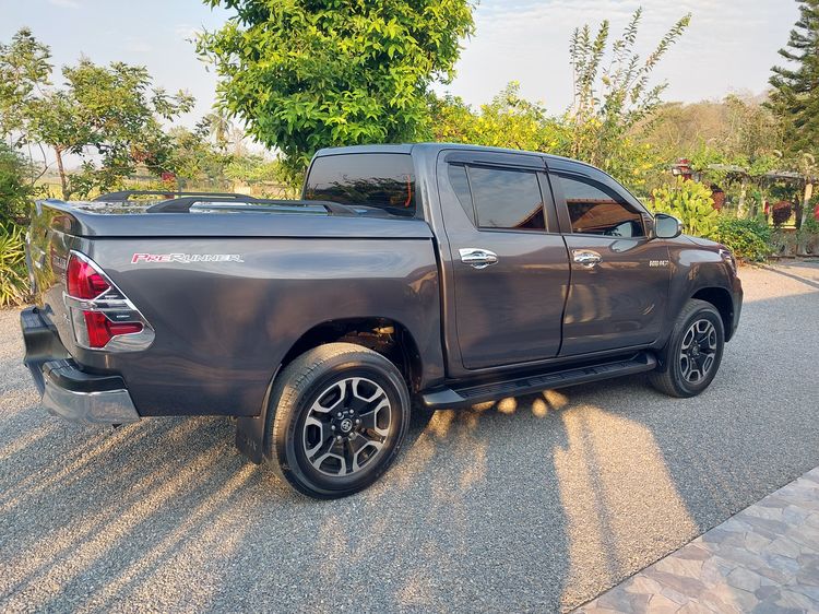 Toyota Hilux Revo 2018 2.4 Prerunner E Plus Pickup ดีเซล ไม่ติดแก๊ส เกียร์อัตโนมัติ เทา รูปที่ 4