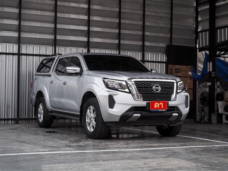 Nissan Navara 2021 2.3 Calibre E Pickup ดีเซล ไม่ติดแก๊ส เกียร์อัตโนมัติ เทา รูปที่ 2