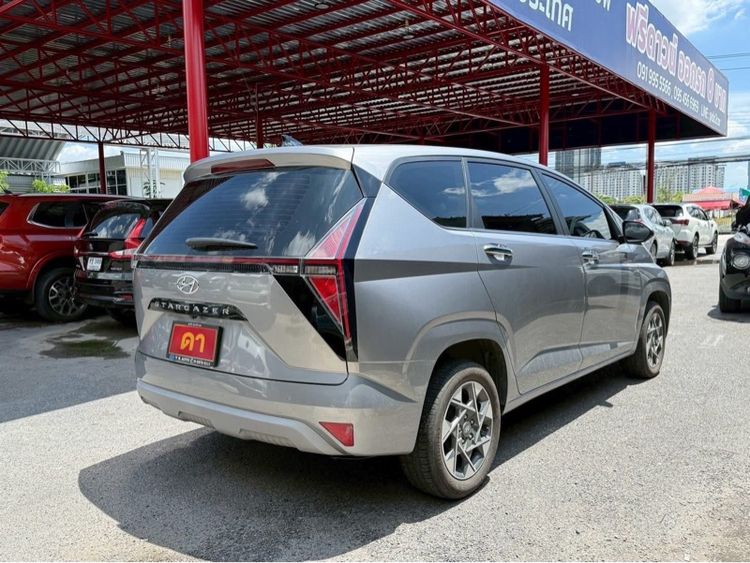 Hyundai Stargazer 2023 1.5 Smart 6 Utility-car เบนซิน ไม่ติดแก๊ส เกียร์อัตโนมัติ เทา รูปที่ 4