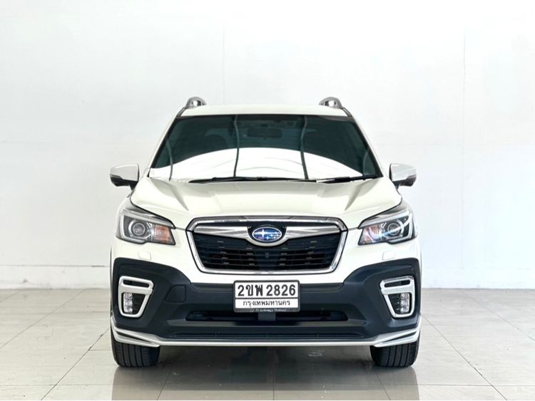 Subaru Forester 2022 Utility-car เบนซิน ไม่ติดแก๊ส เกียร์อัตโนมัติ ขาว รูปที่ 2