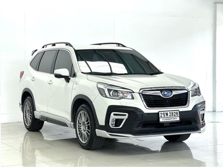 Subaru Forester 2022 Utility-car เบนซิน ไม่ติดแก๊ส เกียร์อัตโนมัติ ขาว รูปที่ 3