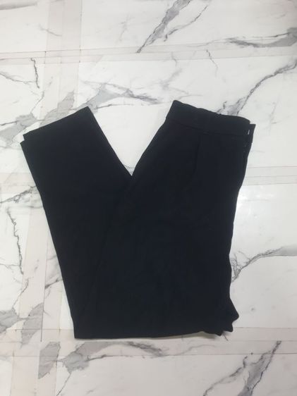 ขายาวทรงสอบมีจีบหน้า GU (size m) สภาพดีมาก