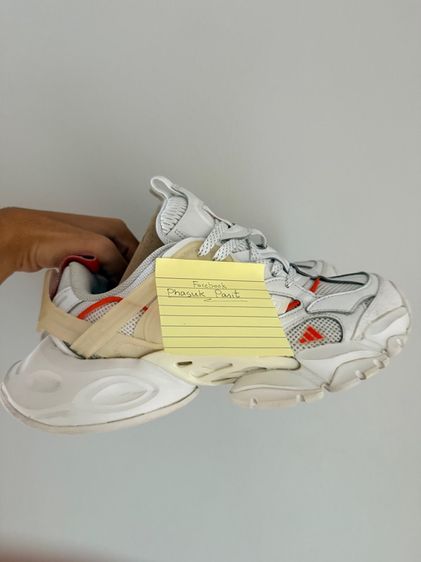Adidas runner XLG Deluxe running shoes  สี White Red