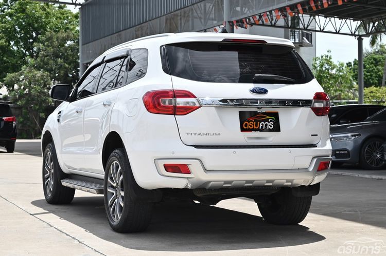 Ford Everest 2019 2.0 Titanium Plus Utility-car ดีเซล ไม่ติดแก๊ส เกียร์อัตโนมัติ ขาว รูปที่ 3