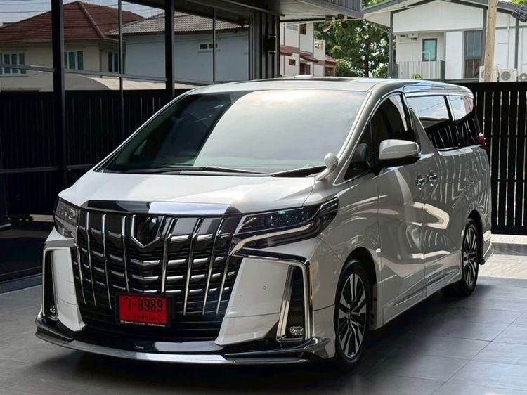 รถ Toyota Alphard 2.5 S C-Package สี ขาว