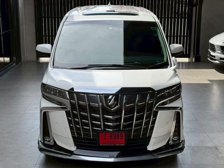 Toyota Alphard 2021 2.5 S C-Package Utility-car เบนซิน ไม่ติดแก๊ส เกียร์อัตโนมัติ ขาว รูปที่ 2