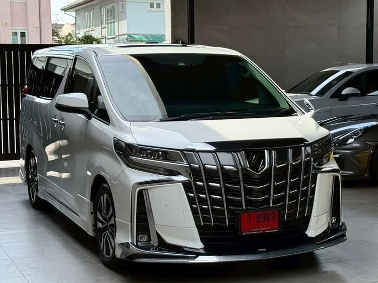 Toyota Alphard 2021 2.5 S C-Package Utility-car เบนซิน ไม่ติดแก๊ส เกียร์อัตโนมัติ ขาว รูปที่ 3