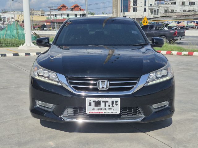 Honda Accord 2013 2.4 EL i-VTEC Sedan เบนซิน ไม่ติดแก๊ส เกียร์อัตโนมัติ ดำ รูปที่ 4
