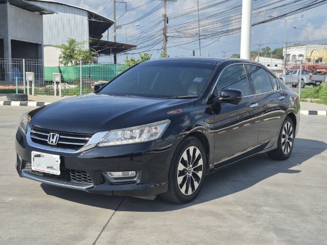 Honda Accord 2013 2.4 EL i-VTEC Sedan เบนซิน ไม่ติดแก๊ส เกียร์อัตโนมัติ ดำ รูปที่ 3